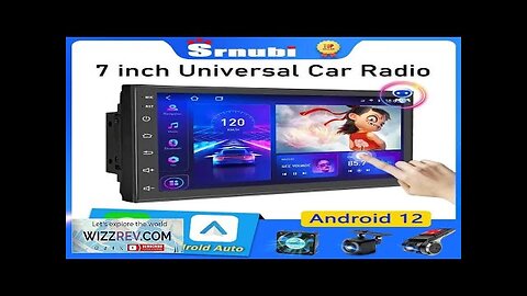 Srnubi 2 din Android 12 Car Radio Multimedia Player Universal 7" Carplay Review