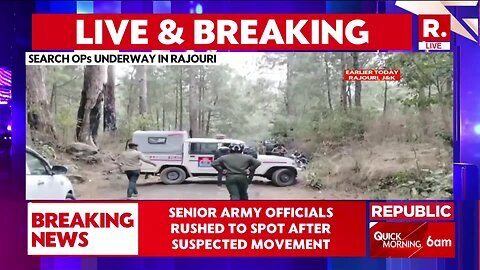 Jammu & Kashmir Breaking_ Army Opens Fire At Terrorists Along LoC, Search Ops Underway