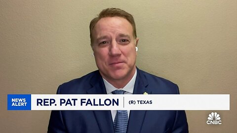 We need to secure the border and President Trump will do that, says Rep. Pat Fallon