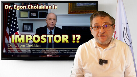 Dr. Egon Cholakian is an impostor!?