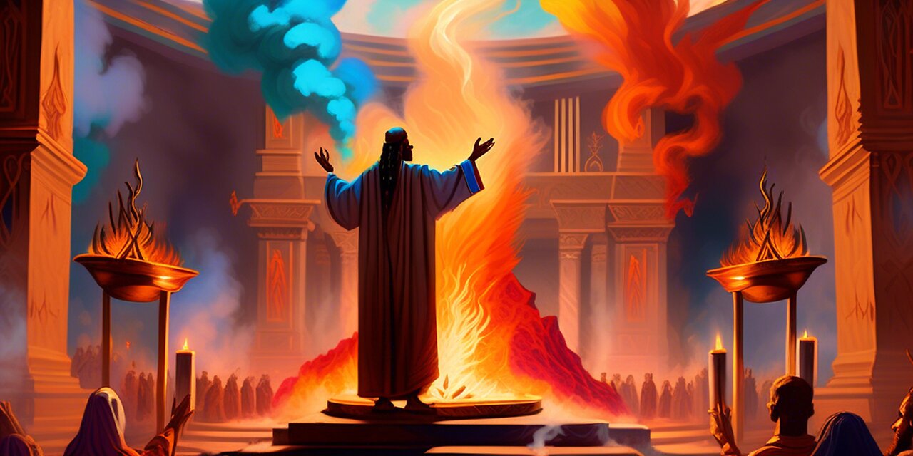 The Book of Psalms, King James Version (KJV) Illustrated by AI (V3)