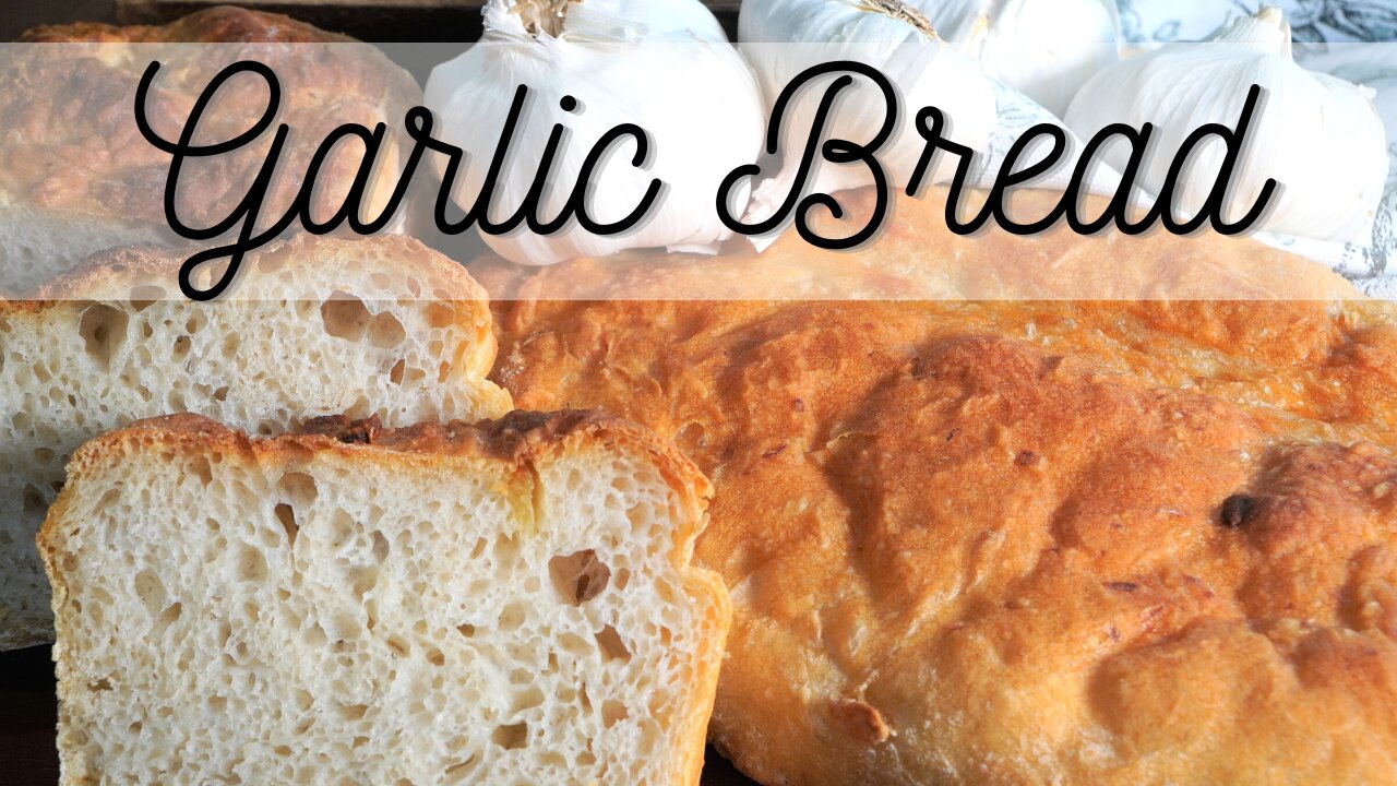 Homemade Garlic Bread Recipe | Easy, Chewy, and Packed with Flavor