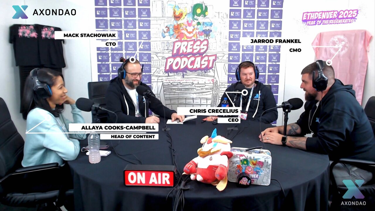 "Press Podcast" with AxonDAO Team from ETH Denver