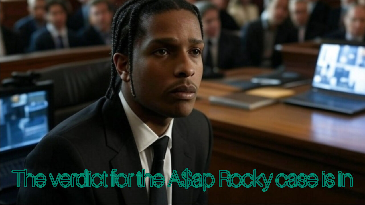 The Asap Rocky case has reached a verdict