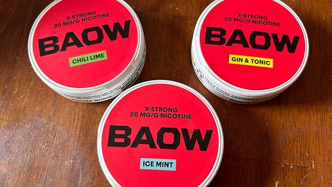 BAOW Nicotine Pouches Review