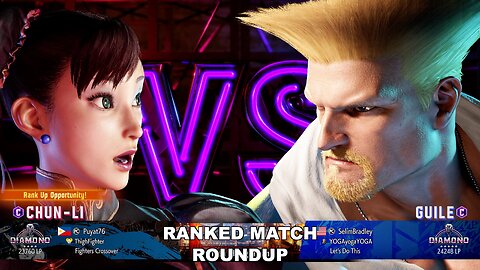 Kuya Kalbo SF6 Ranked Match Roundup. Chun Li 4 star Diamond Rank [Hori Fight Stick]