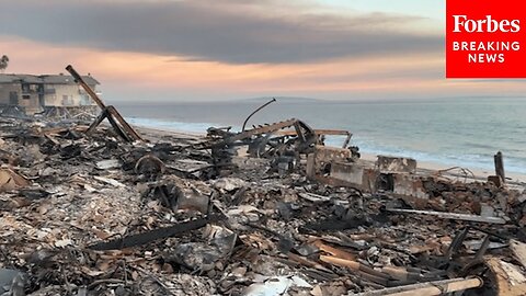 Footage Shows Harrowing Destruction In The Malibu Neighborhood From The Wildfires In L.A.