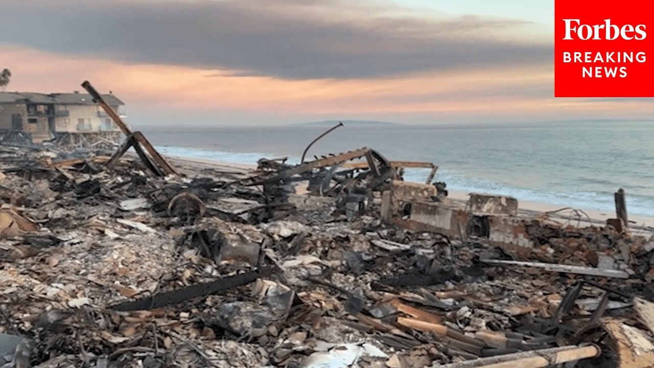Footage Shows Harrowing Destruction In The Malibu Neighborhood From The Wildfires In L.A.
