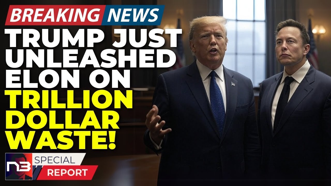 🚨BREAKING Trump And Elon’s Secret $1 TRILLION Spending Cut Plan The Deep State Hopes You Miss