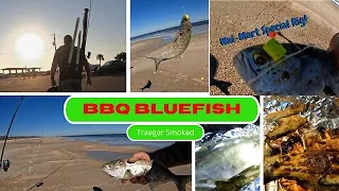 BBQ Traeger Smoked Bluefish * Catch&Cook*