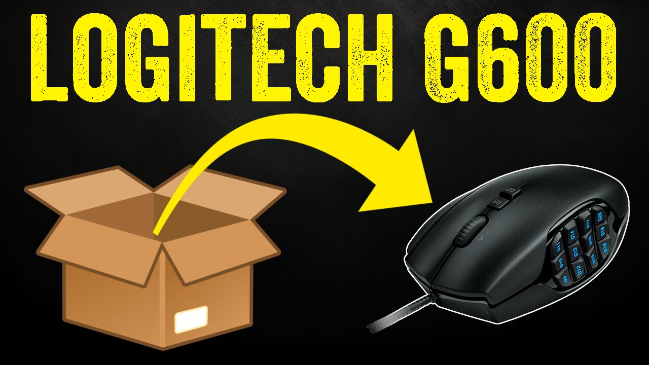 Logitech G600 (Discontinued) Unboxing & Configuring