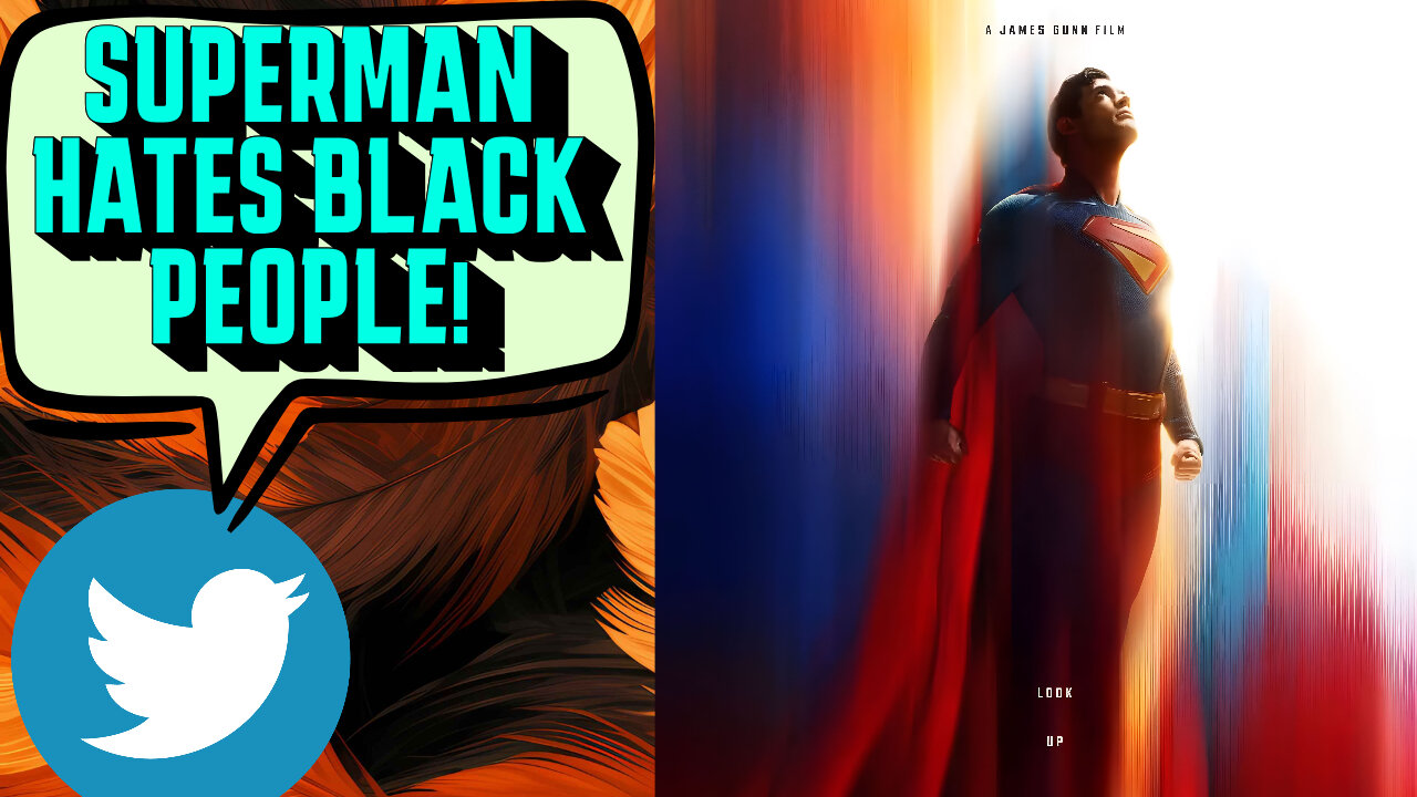 Twitter Idiot Says DCU's Superman Trailer Is For Racist White People!