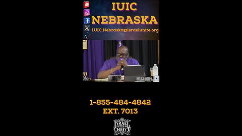 #IUIC #israelunitedinchrist #nathanyel7 #IUICNE #nebraska #Slavery #Prophecy #BHM365 #Blackhistory