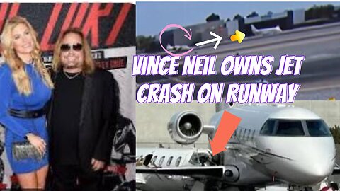 Vince Neil's SPEEDING Jet Slams into Parked Plane!
