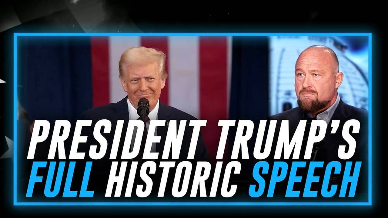 Watch Trump's Historic Inauguration Speech with Alex Jones