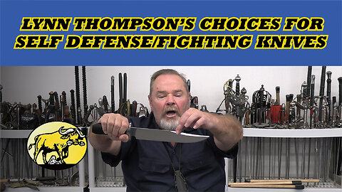 Lynn Thompson's Recommendations for Self Defense/Fighting Knives