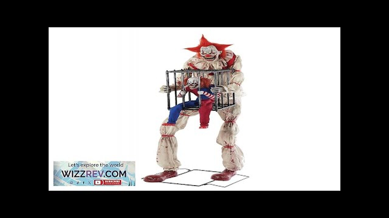 Creepy Clown With Clown In Cage Review