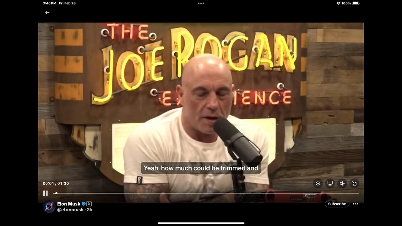 Elon on JRE (Clip) Social Security