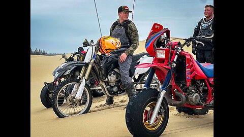 Sand Dune riding with Coastal Boyz and YouTuber AustinAtv