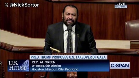 Dastardly Deeds Done Dirt Cheap! Congressman Al Green Files Articles Of Impeachment Against Trump