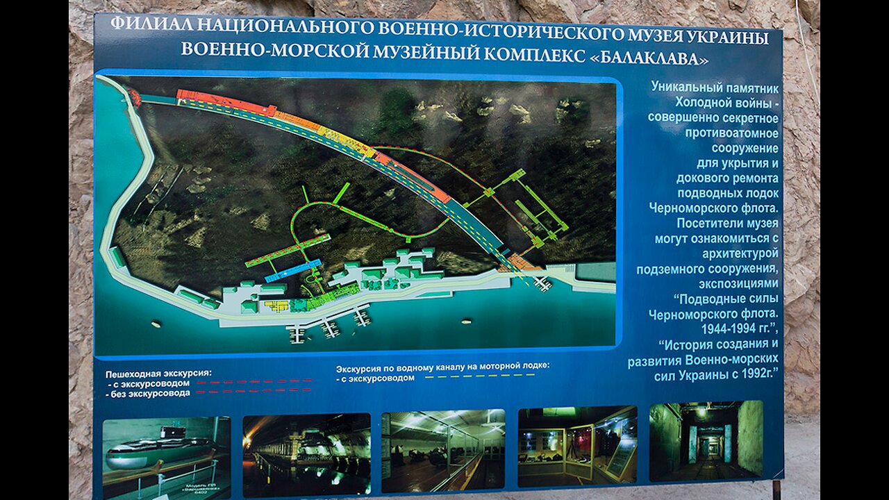 Russians Reopen Underground Secret Submarine Base in Crimea