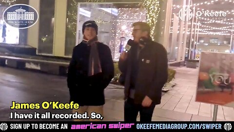 Top White House Advisor Confronted By O’Keefe for Admitting on Tape ‘The Deep State Is Real’