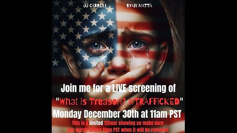 Eye of the STORM LIVE-> What is Treason? #TRAFFICKED