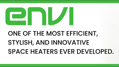 Envi Plug-in Electric Panel Wall Heaters for Indoor Use