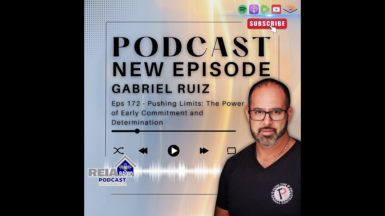 #172 Pushing Limits: The Power of Early Commitment and Determination with Gabriel Ruiz