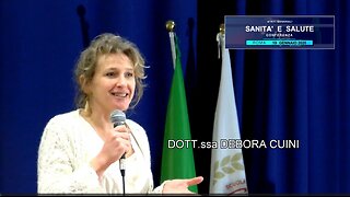 Conferenza Sanità e Salute: intervento della dott.ssa Debora Cuini