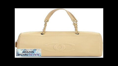 CHANEL Pre-Loved Beige Caviar Zip Tote Small BeigeVintage late 90s Chanel small zip tote Review