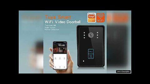 European Standard Tuya Smart WiFi Video Doorbell APP Wireless Remote Phone Call Review