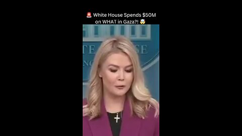 Karoline Leavitt EXPOSES $50m Government Waste in White House! #trending #memesdaily