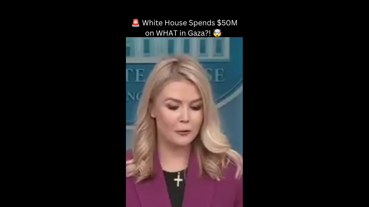 Karoline Leavitt EXPOSES $50m Government Waste in White House! #trending #memesdaily