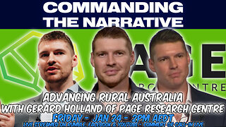 Advancing Rural Australia - With Gerard Holland of Page Research Centre - LIVE Fri, Jan 24 at 2pm