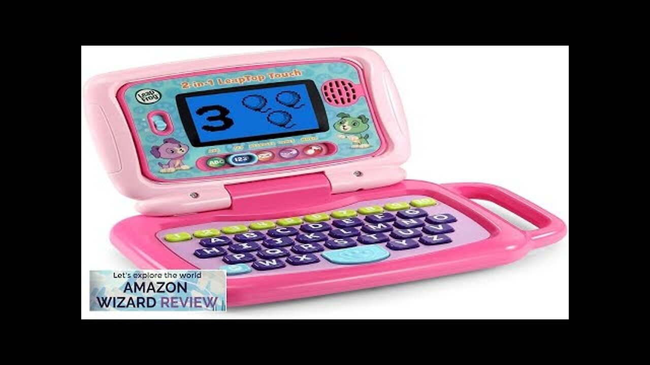 LeapFrog 2-in-1 LeapTop Touch Pink Review