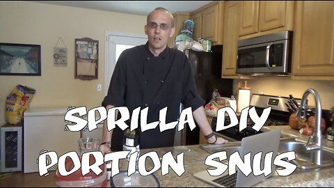 Sprilla DIY Portion (Discontinued) Snus Review