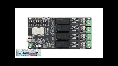 LILYGO ESP32-S3 T-Connect Board 16MB Flash 8MB PSRAM 2.4GHz Wi-Fi bluetooth 5 Review