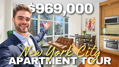 LIVING in TIMES SQUARE for LESS THAN $1,000,000 | NYC Apartment Tour.