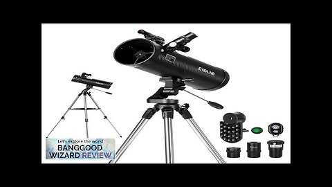 US Direct ESSLNB 525X Astronomical Reflector Telescopes Adults Astronomy Beginners Review