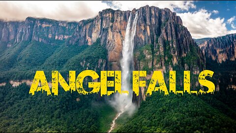Angel Falls, the Beauty and the Danger Exploring Angel Falls.Venezuela 4K Drone Videos.