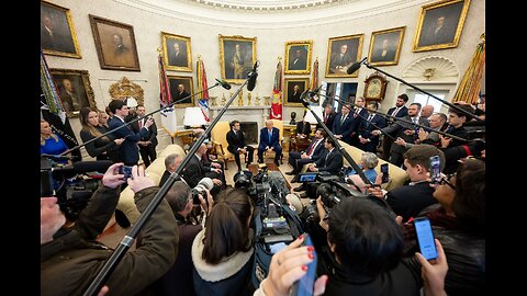 LIVE NOW: Trump, Macron Take Multiple Questions From The Press During Oval Office Meeting