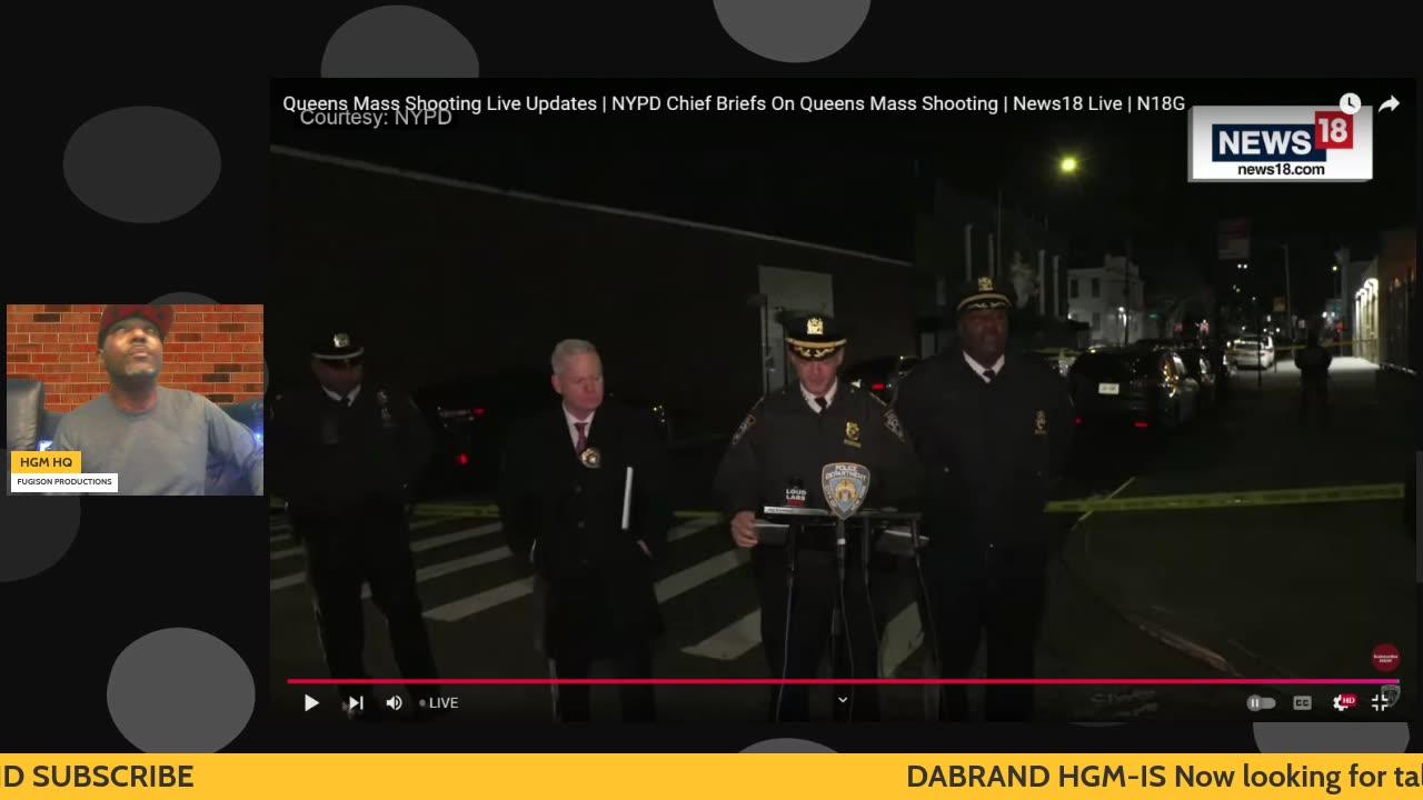 dabrand hgm knows all about that queens mass shooting that had happened in Queens NY.