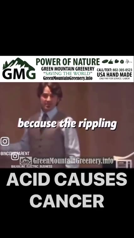 ACID CAUSES ☤ CANCER