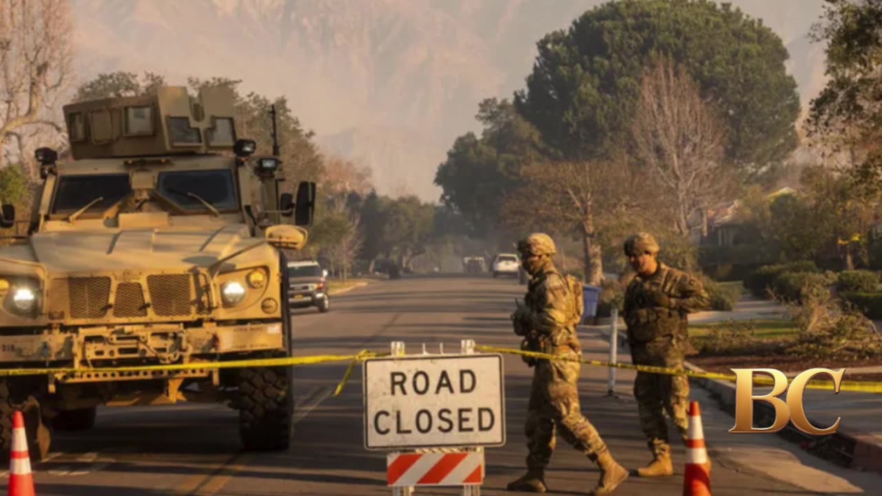 National Guard Deployed To Stop Looting, Fight Blaze In California