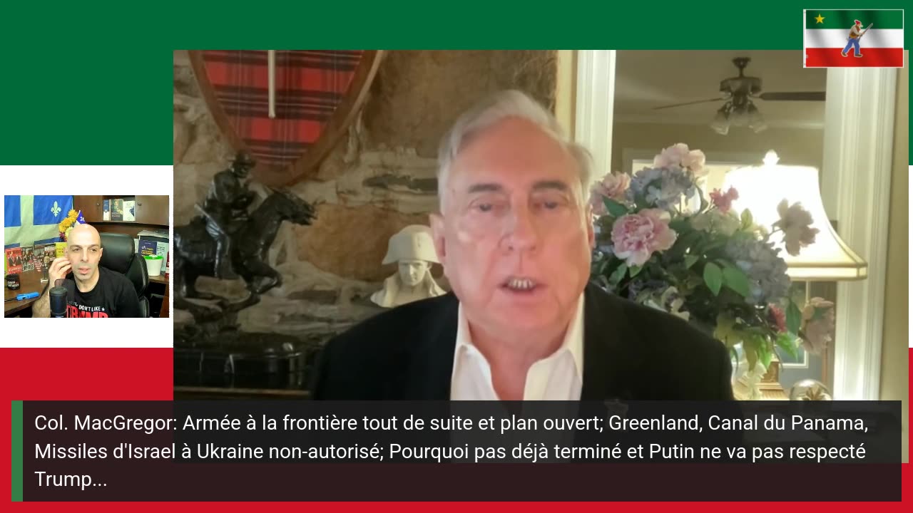 Live 249: Trump, Putin et Xi Jinping: Un jeu d'échec impossible à comprendre pour Col. MacGregor?