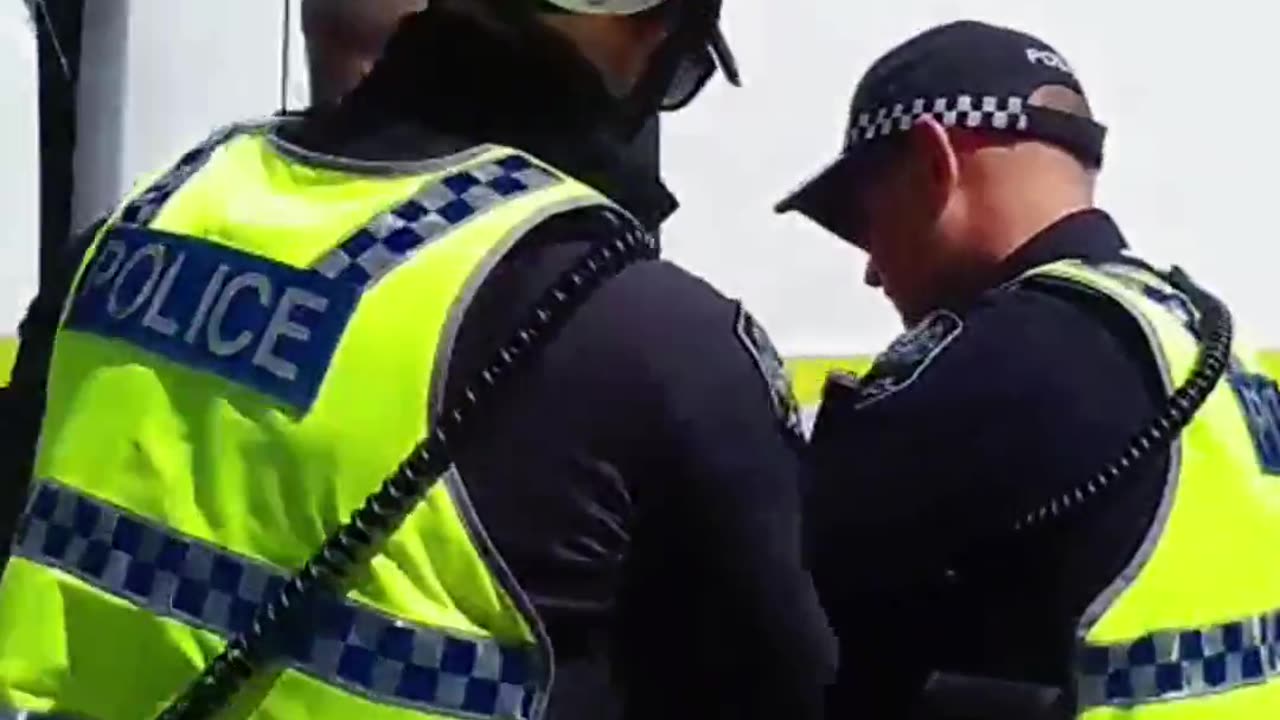 Thomas Sewell arrested by ZOG bots for celebrating Australia Day