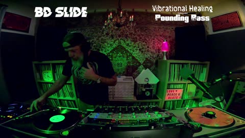 BD Slide, All Vinyl, Live Underground House DJ, Vibrational Healing Through Pounding Bass, 2/25/25