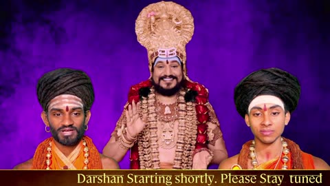 Receive blessings through LIVE Darshan of SPH Bhagavan Sri Nithyananda Paramashivam