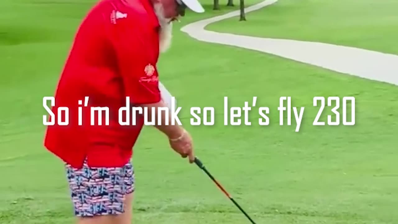 John Daly with money shot #golf #golfer #professional #athlete #hit #swing #shot #green #fairway